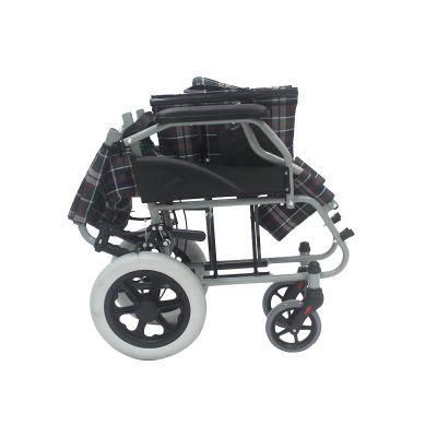 Portable Lightweight Steel Manual Wheelchair