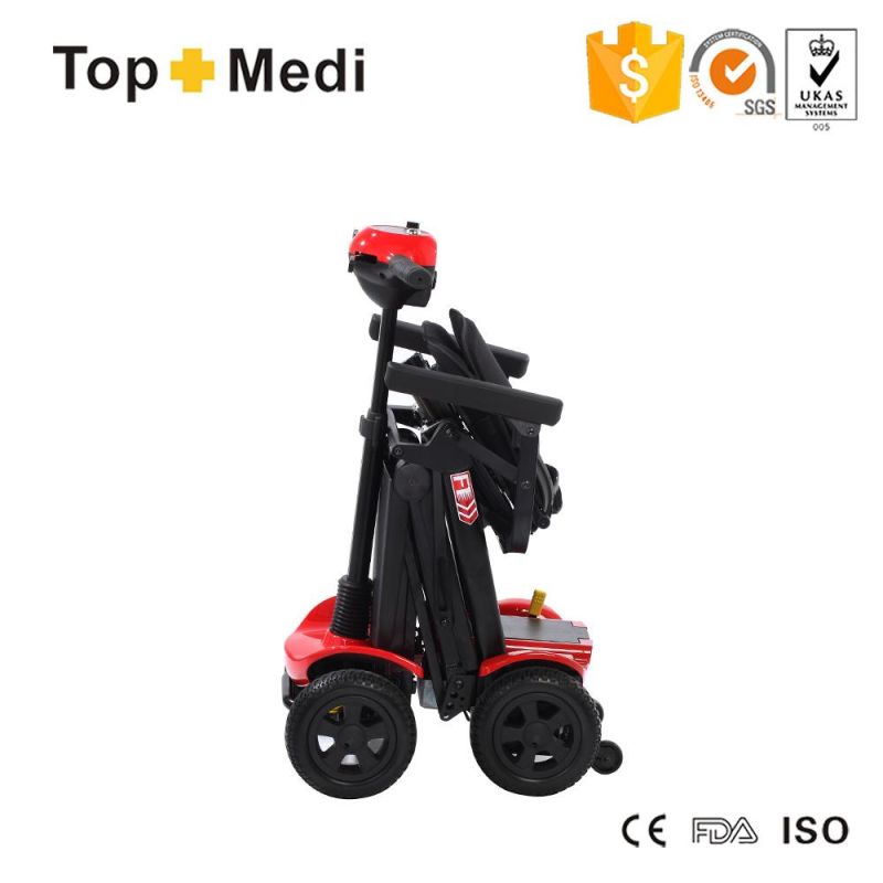 Topmedi Full-Automatic Remotecontrol Electric Folding Mobility Scooter
