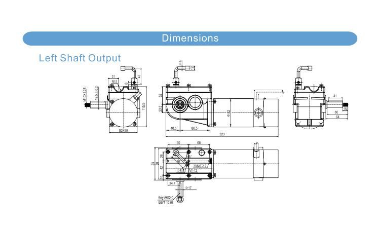 Topmedi Electric Wheelchair Motors Joystick Controller