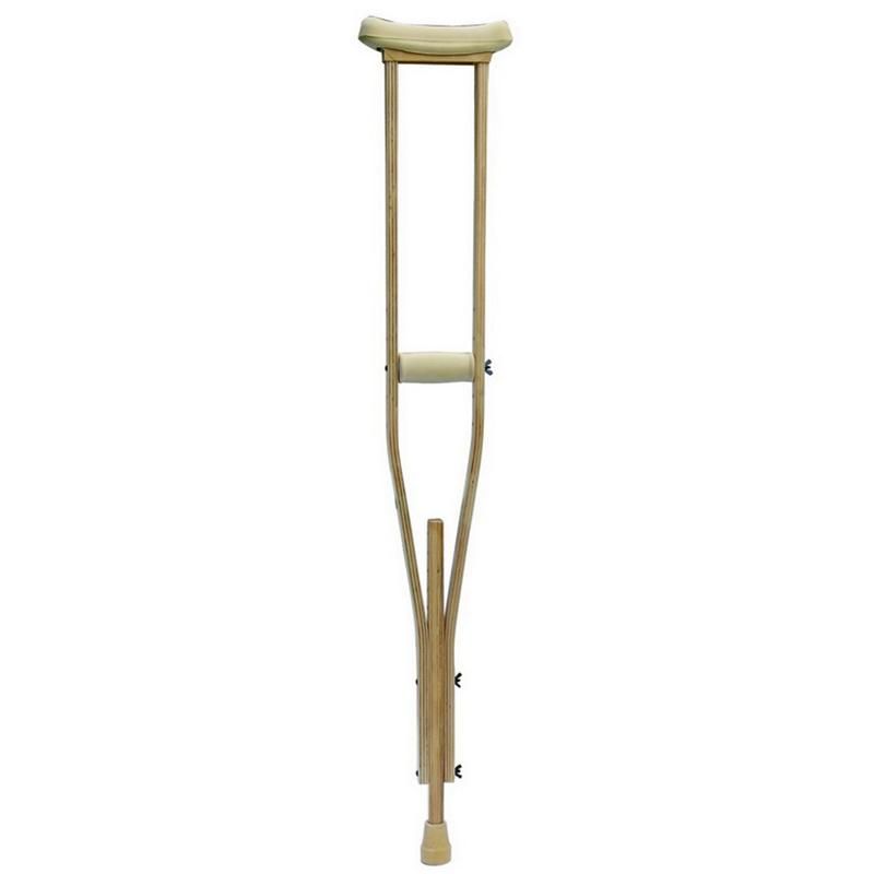 Disabled People Orthopedic Crutch Aluminum Lightweight Strong Safety Stable Adjustable Height Walking Stick Rehabilitation Product