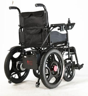 Non-Tilted Topmedi Carton Package 90X48X85 Cm China Electric Power Wheelchair