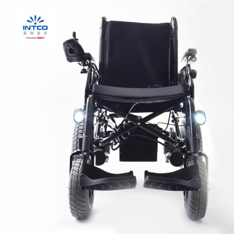Medical Products Folding Electric Wheelchair Adapted to Various Roads
