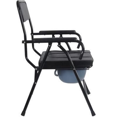Factory Price Brother Medical Pregnant Woman Shower Wheelchair Plastic Commode Chair Silla