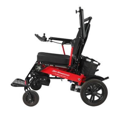 480mm Seat Width Automatic Folding Electric Wheelchair Price