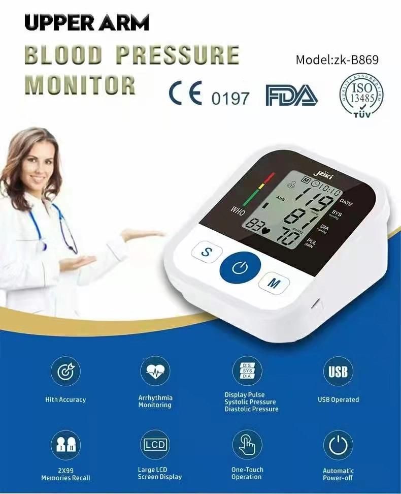 2022 New CE/FDA Sphygmomanometer 4G/LTE Automatic Tensiometre Electric Digital Automatic Electronic Digital Upper Arm Blood Pressure Monitor