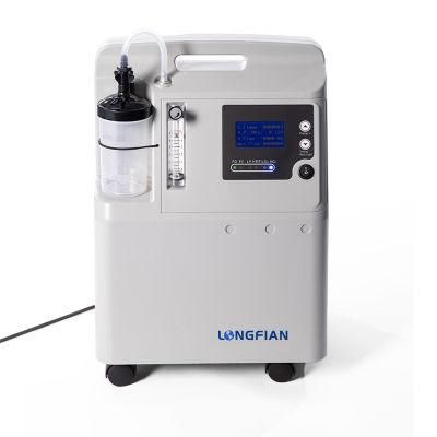 Longfian Jay-5aw Portable Oxygen Concentrator 5liter Breathing Equipment