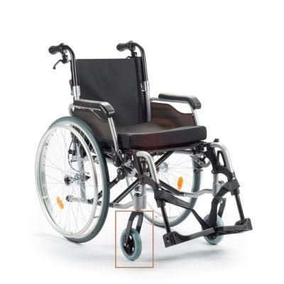 Functinal Manual Light Weight Medical Hopstial Aluminum Wheel Chair
