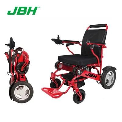 Healthcare Lightweight Stair Climbing Folding Power Wheelchair for Disabled Elderly