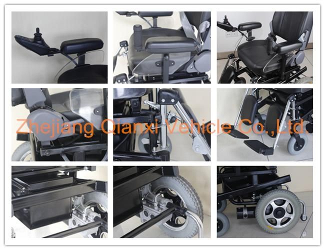 Customizable High-Back Electric Wheelchair for Disabled People