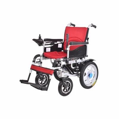 Transport Lightweight Electric Folding Power Wheelchair