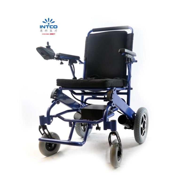 Medical Equipment Lightweight Compact Folding Power Electric Wheelchair