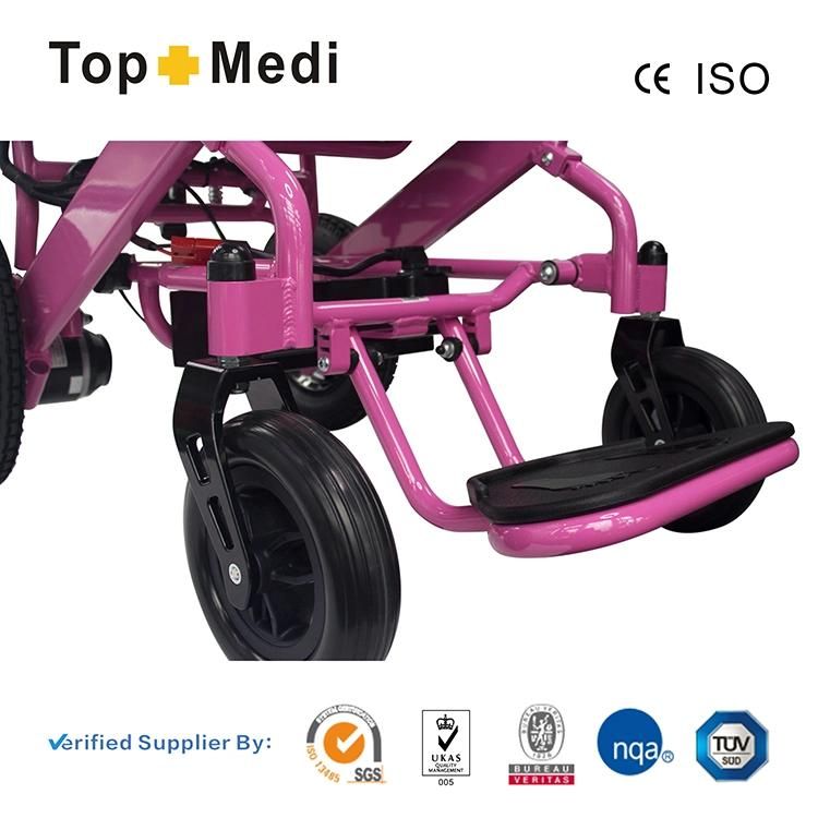 Light Weight Electric Folding Power Wheelchair with Ce ISO