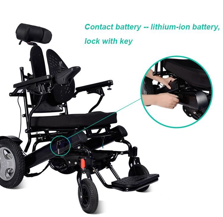 2021 Best Design Power Wheelchair Ternary Lithium Battery Electric Wheelchair Jbh D11