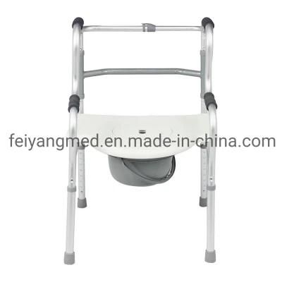 Aluminum Frame Assisted Walking Wheel Hair Adult Disability Walker