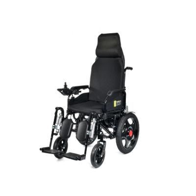 Health Equipment CE Certificate Approved Lightweight High Back Power Electric Wheelchair
