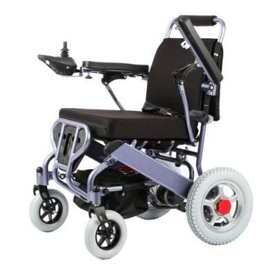 Travel Portable Aluminum Lightweight Medical Mobility Power Folding Electric Wheelchair