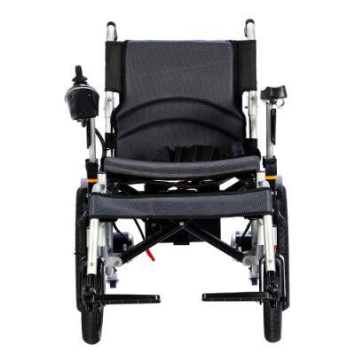 New Foldable Portable Electric Wheelchair Lightweight Power Wheel Chair Silla De Ruedas for Elderly Disabled