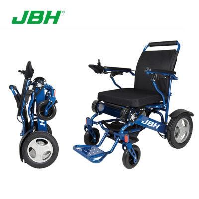 Lightweight Easy Folding Electric Reclining Wheelchair for Elderly and Disabled