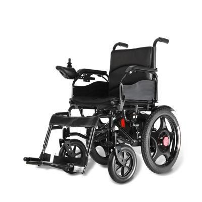 Wholesale Price Medical Supply Folding Electric Wheelchair for Home Care