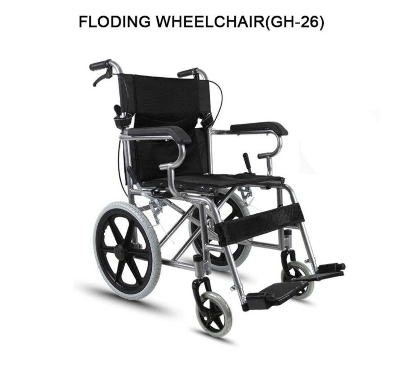 ISO Approved Customized Ghmed Standard Package China Manual Commode Wheelchair Price Wheelchiar with Cheap