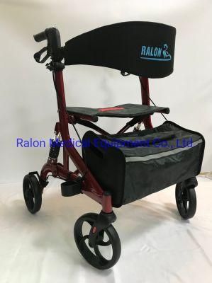 Aluminum Rollator with Suspension