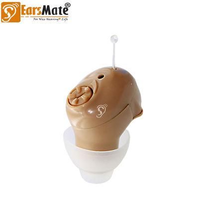 Mini Hearing Aid Machine Analog Ear Hearing Aids Sound Device Wireless Ear Tip Receiver Voice Amplifier Zinc Air Button Battery Product 2021