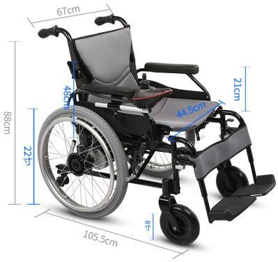 Foinoe Cheap Price Practical and Foldable Power Electric Wheelchair