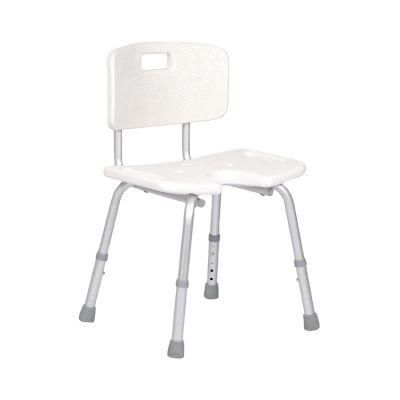 Medical Aluminum Bathroom Shower Chair Toilet for Elderly or Disabled