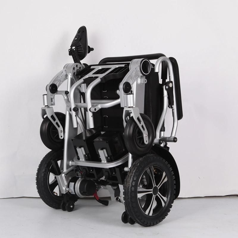 Automatic Folding Four Wheels Meidical Wheelchair