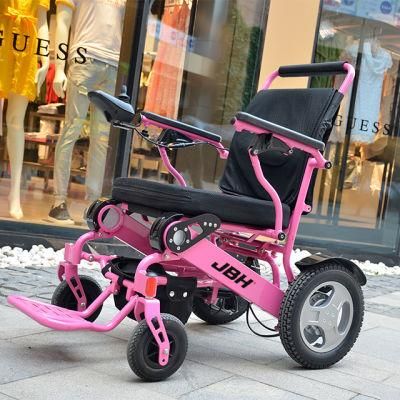 D09 250W Power Folding Electric Wheelchair Disable Jbh Medical Ce, FDA