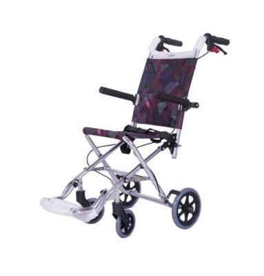 Folding Super Light Old Simple Wheelchair Aluminum Alloy