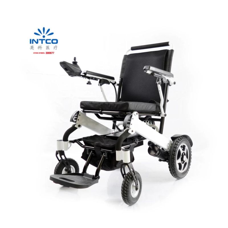 Medical Equipment Lightweight Compact Folding Power Electric Wheelchair