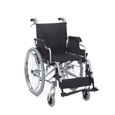 2022 Medical Equipment Aluminum Wheelchair Lightweight Foldable Wheelchair