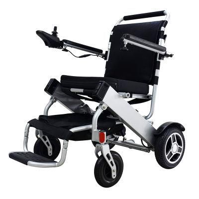 Upgraded Lithium Battery Powered Adult Foldable Elec Wheelchair Ce