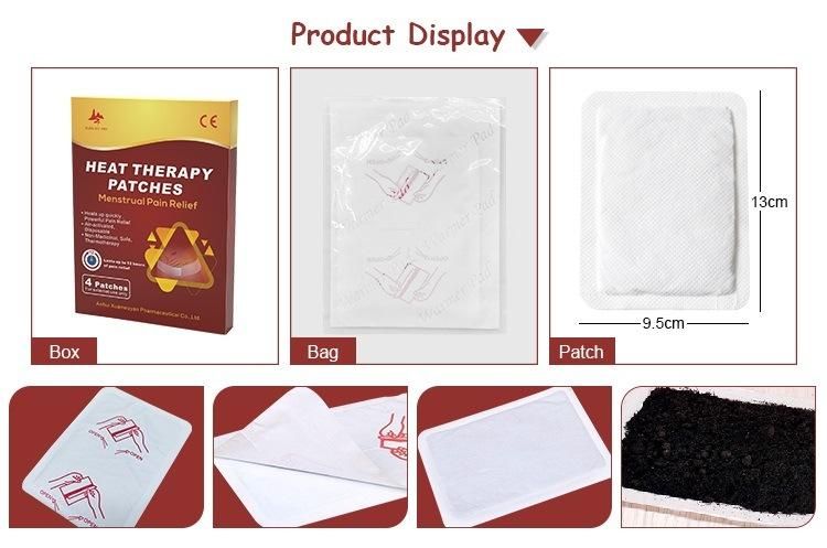 Wholesale Price New Product Heat Therapy Plaster Feminine Menstural Pain Relief Patch