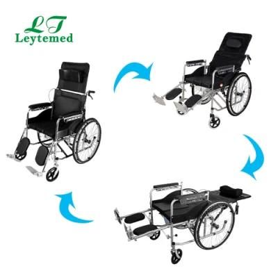 Ltfg33 Full-Recliner Wheelchair for Rehabilitation Center