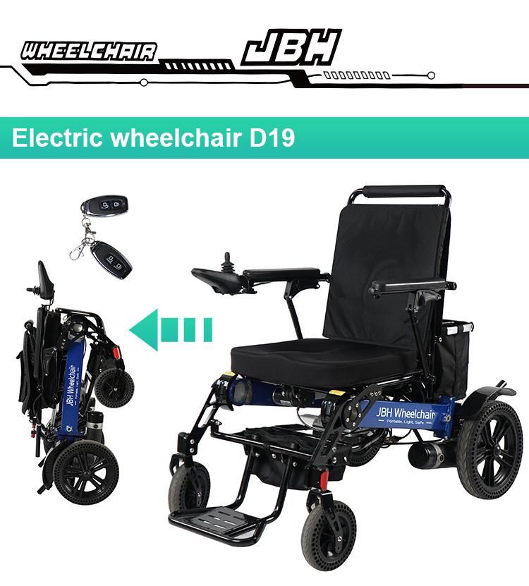 Slightly Larger Portable Folding Electric Wheelchair with Ce FDA