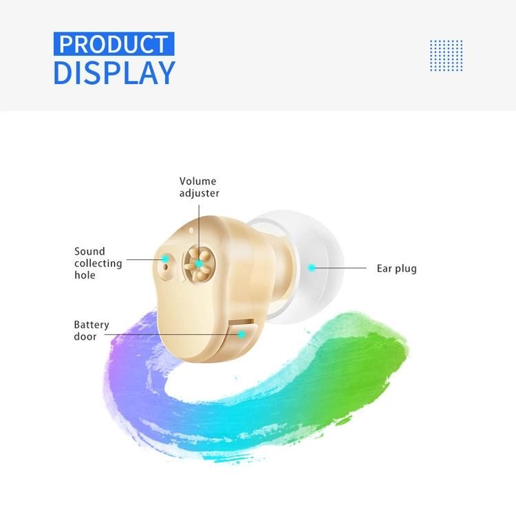 ISO Approved New Rechargeable Enhancement Hearing Aid Audiphones