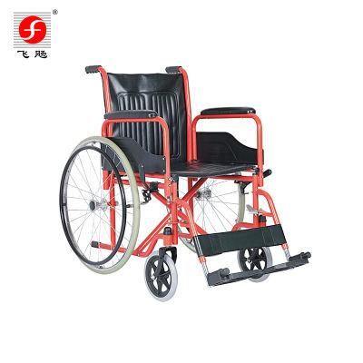 Foldable Medical Manual Wheelchair with Detachable for The Disabled