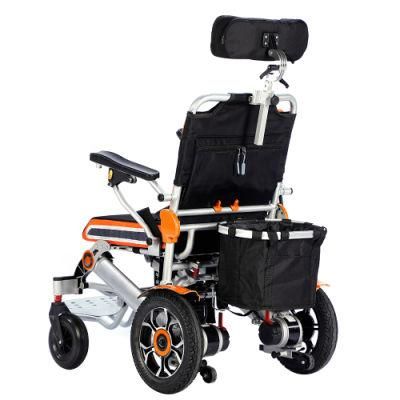 Newest Design Beautiful and Super Lightweight Folding Electric Wheelchair for Travel