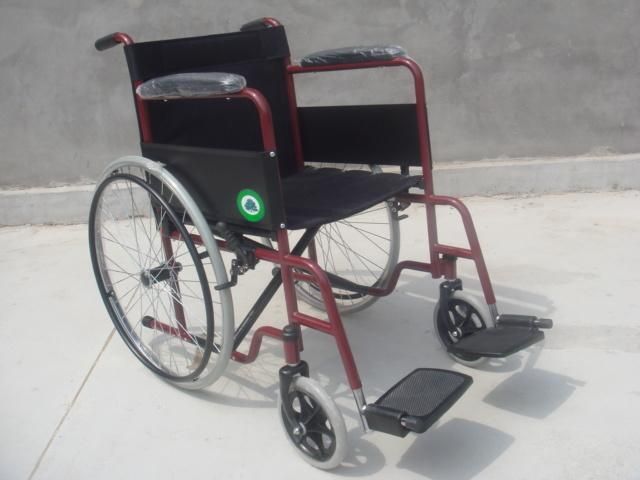 Cheap Lightweight Portable Foldable Manual Wheelchair for Disabled