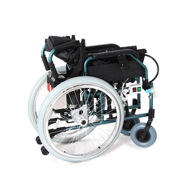 Fashion Design Aluminum Electric Power Wheelchair with Pg Controller