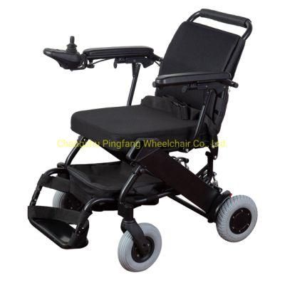 aluminum Alloy Motorized Folding Electric Wheelchair with Ce, ISO13485