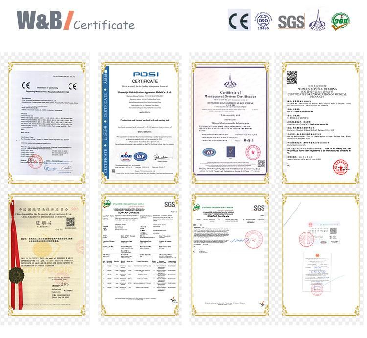 Wheel Chair Manufacturer Manual/Folding Economic Disabled Hospital Wheelchair with CE ISO