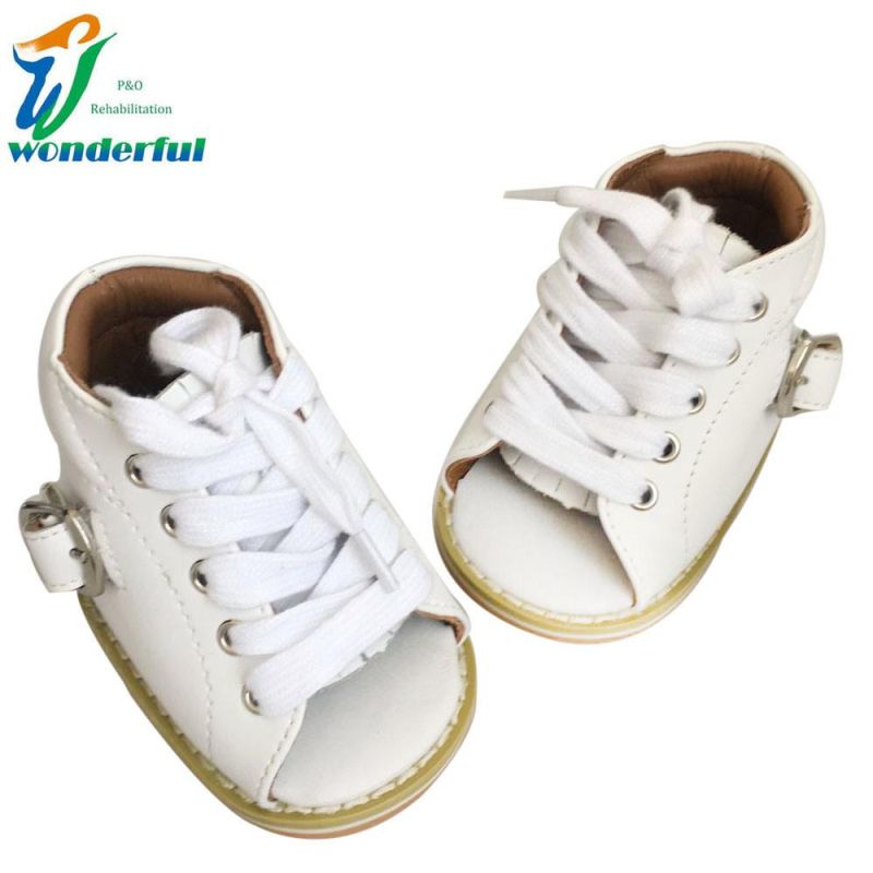 Corrective Medical Leather Children Club Foot Orthopedic Dennis Brown Shoes