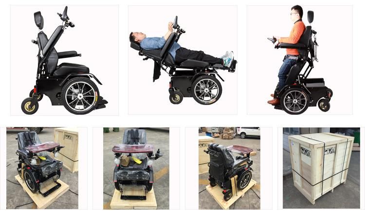 Multi Fuction Stand up Electric Wheelchair for Disabled People