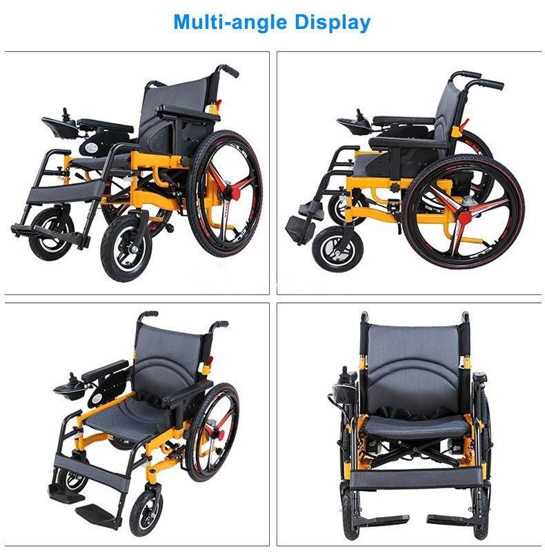 Aluminium Alloy ISO Approved Ghmed Sillas De Ruedas Mobility Scooter Electric Wheelchair Hot Sale