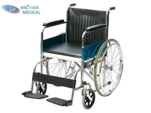Hospital Lightweight Folding Orthopedic Handicap Chairs Cheapest Foldable Wheelchair