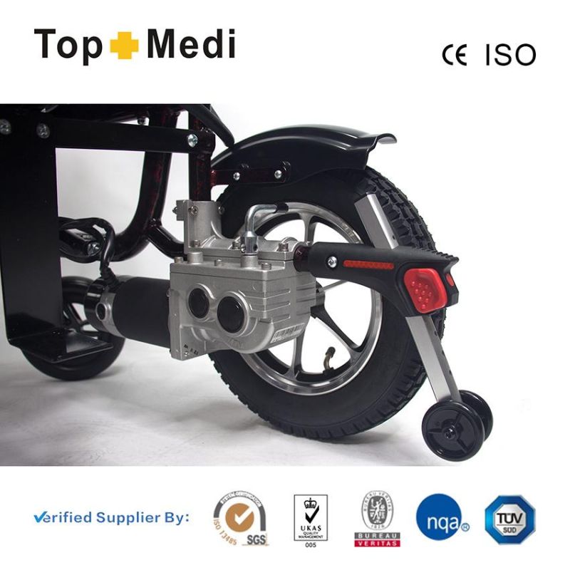 Lightweight High Quality Disabled Folding Power Electric Wheelchair