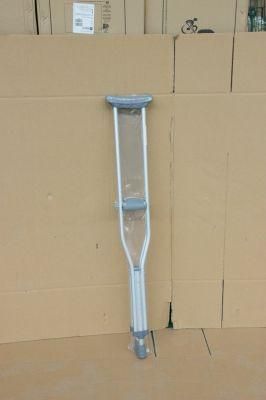 Aluminium Alloy Customized Brother Medical Axillary Crutches Foldable Under Arm Crutch